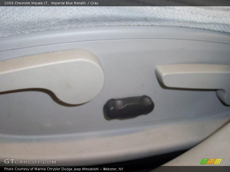 Imperial Blue Metallic / Gray 2009 Chevrolet Impala LT