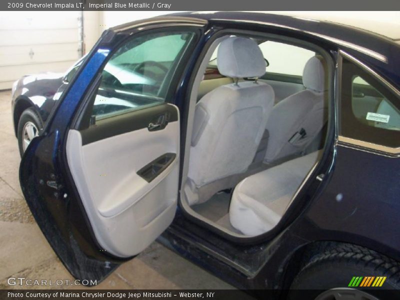 Imperial Blue Metallic / Gray 2009 Chevrolet Impala LT