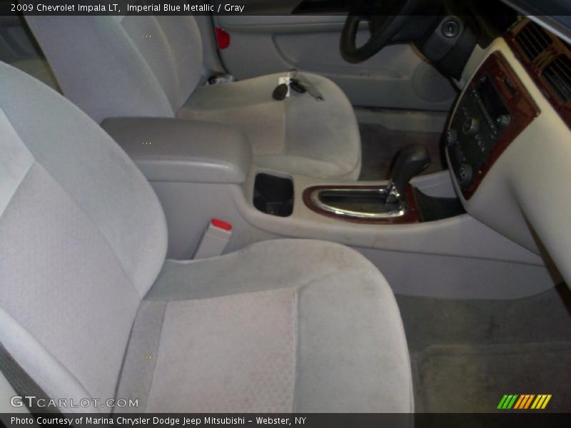 Imperial Blue Metallic / Gray 2009 Chevrolet Impala LT