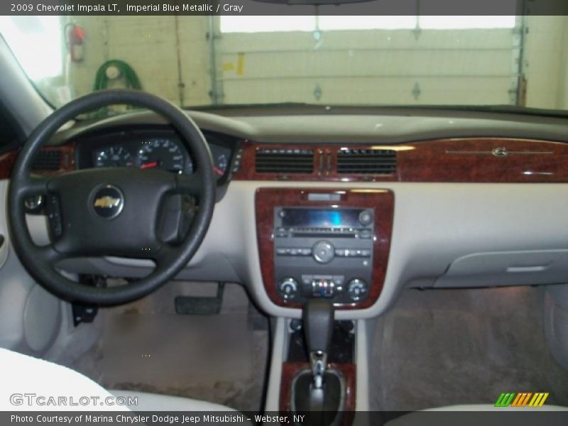 Imperial Blue Metallic / Gray 2009 Chevrolet Impala LT
