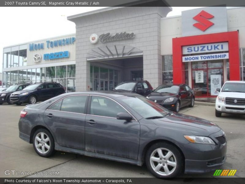 Magnetic Gray Metallic / Ash 2007 Toyota Camry SE