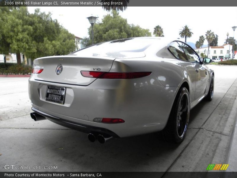 Silverstone Metallic / Sepang Bronze 2006 BMW M6 Fisker Latigo CS