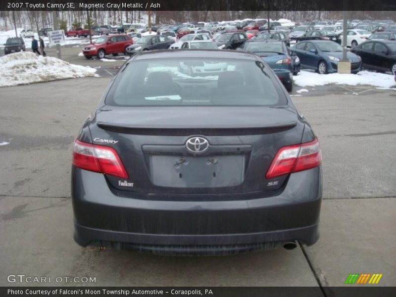 Magnetic Gray Metallic / Ash 2007 Toyota Camry SE