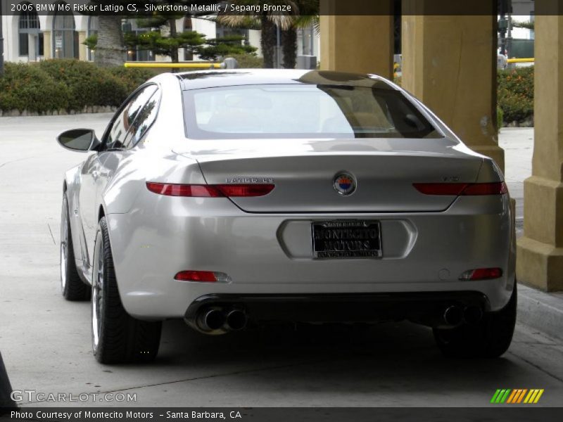Silverstone Metallic / Sepang Bronze 2006 BMW M6 Fisker Latigo CS