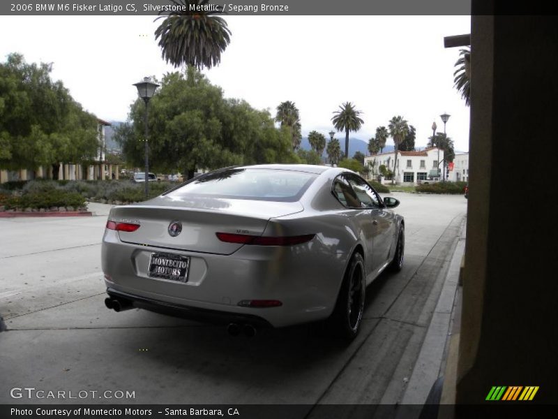 Silverstone Metallic / Sepang Bronze 2006 BMW M6 Fisker Latigo CS