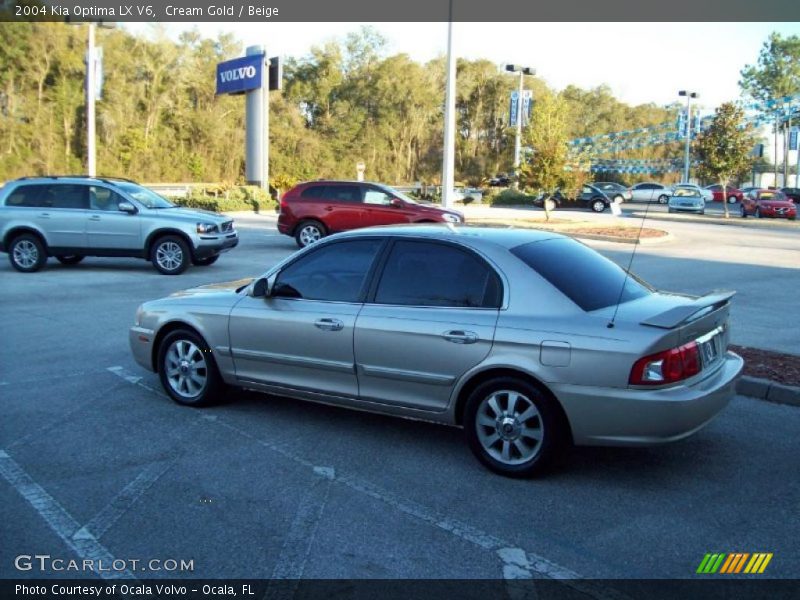 Cream Gold / Beige 2004 Kia Optima LX V6