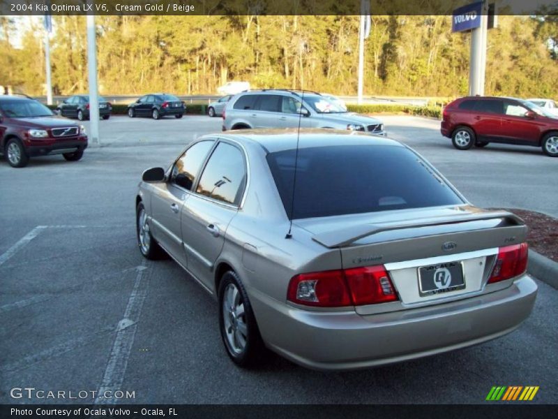 Cream Gold / Beige 2004 Kia Optima LX V6