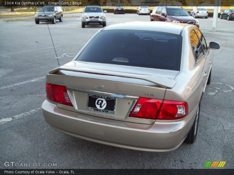 Cream Gold / Beige 2004 Kia Optima LX V6