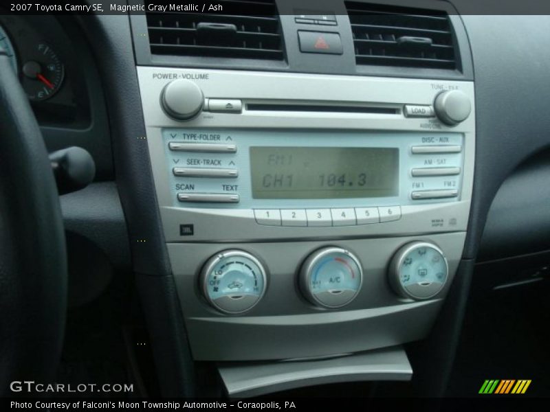Magnetic Gray Metallic / Ash 2007 Toyota Camry SE