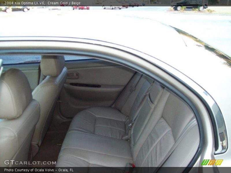 Cream Gold / Beige 2004 Kia Optima LX V6
