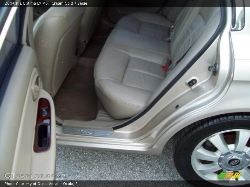 Cream Gold / Beige 2004 Kia Optima LX V6