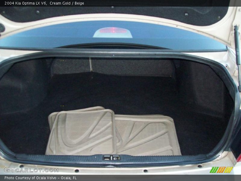 Cream Gold / Beige 2004 Kia Optima LX V6