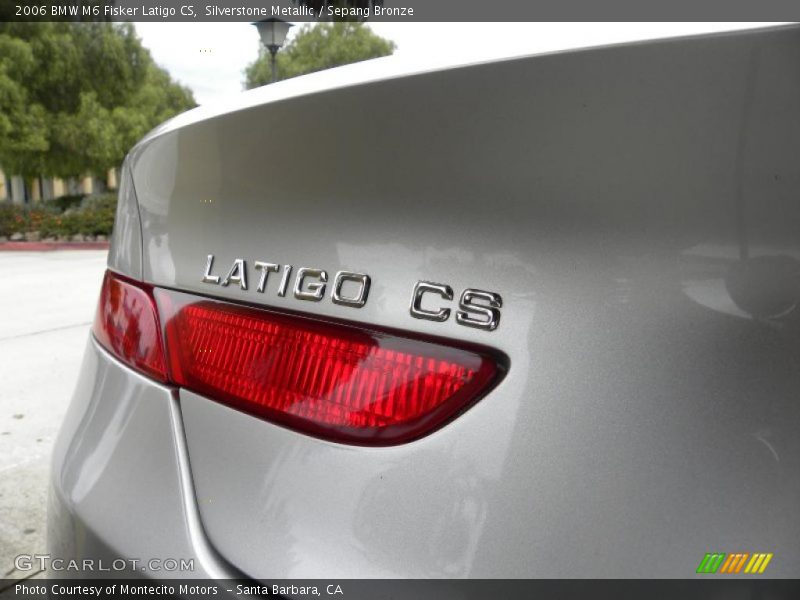 Silverstone Metallic / Sepang Bronze 2006 BMW M6 Fisker Latigo CS