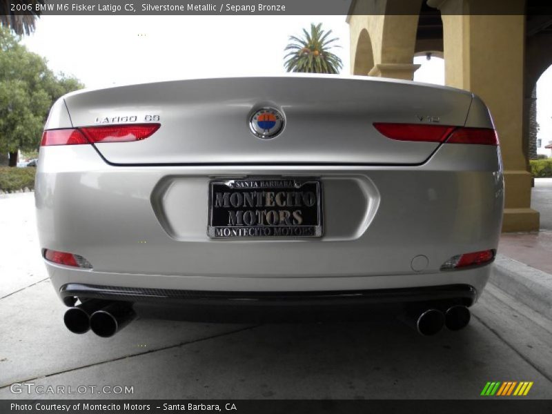 Silverstone Metallic / Sepang Bronze 2006 BMW M6 Fisker Latigo CS