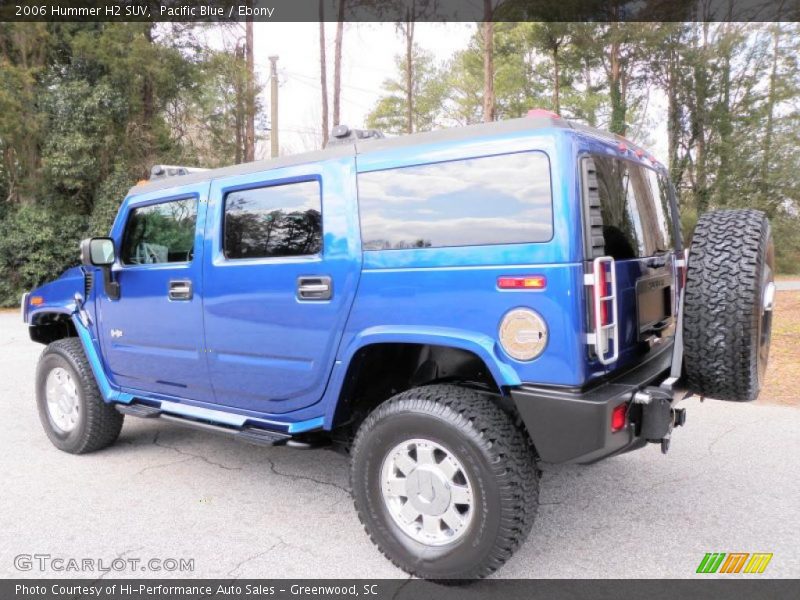 Pacific Blue / Ebony 2006 Hummer H2 SUV