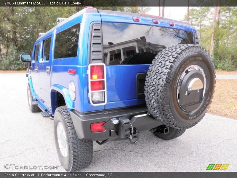 Pacific Blue / Ebony 2006 Hummer H2 SUV