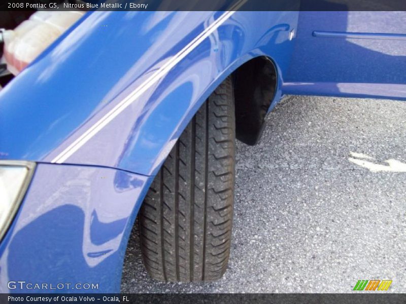 Nitrous Blue Metallic / Ebony 2008 Pontiac G5