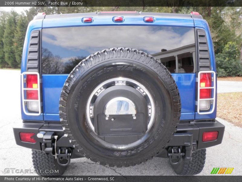 Pacific Blue / Ebony 2006 Hummer H2 SUV