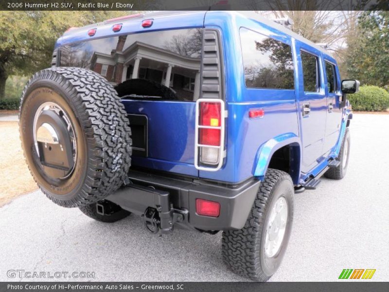 Pacific Blue / Ebony 2006 Hummer H2 SUV