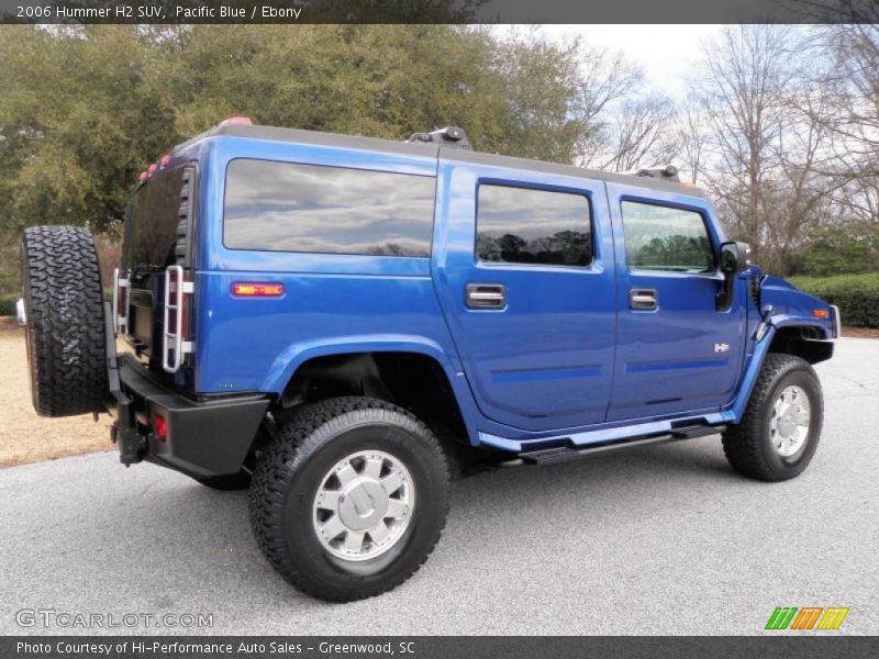 Pacific Blue / Ebony 2006 Hummer H2 SUV