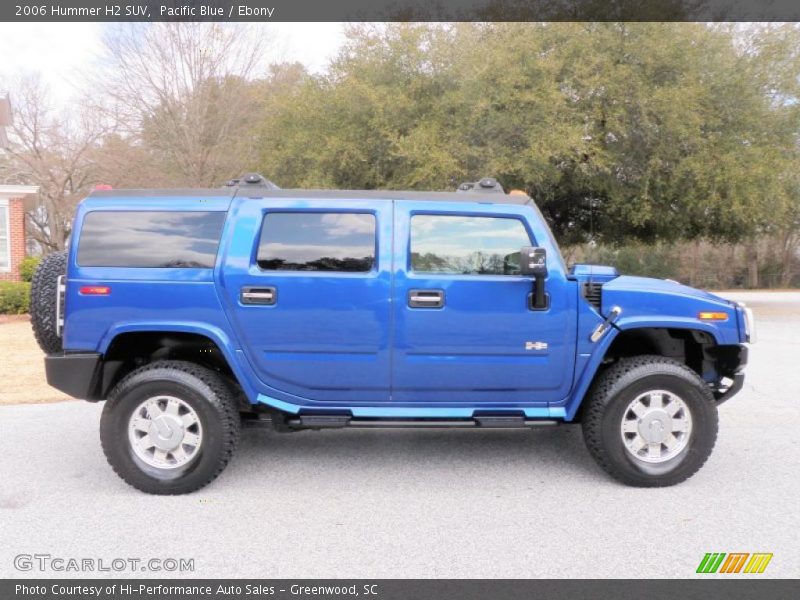 Pacific Blue / Ebony 2006 Hummer H2 SUV