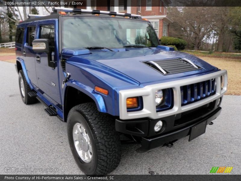 Pacific Blue / Ebony 2006 Hummer H2 SUV