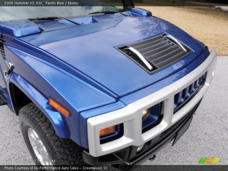 Pacific Blue / Ebony 2006 Hummer H2 SUV