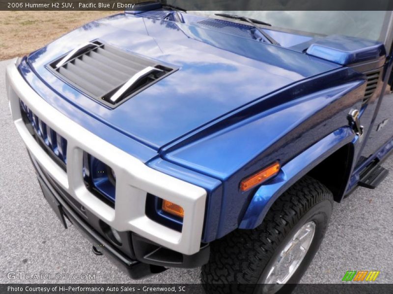 Pacific Blue / Ebony 2006 Hummer H2 SUV
