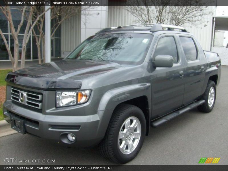 Nimbus Gray Metallic / Gray 2008 Honda Ridgeline RTL