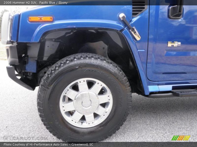 Pacific Blue / Ebony 2006 Hummer H2 SUV