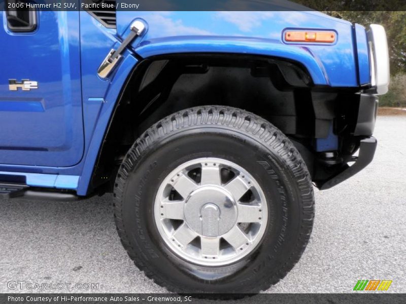 Pacific Blue / Ebony 2006 Hummer H2 SUV