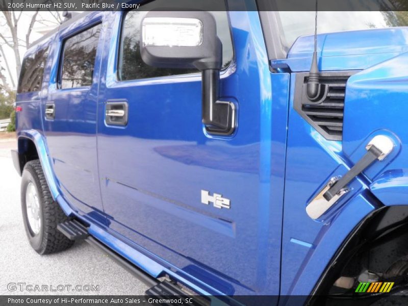 Pacific Blue / Ebony 2006 Hummer H2 SUV