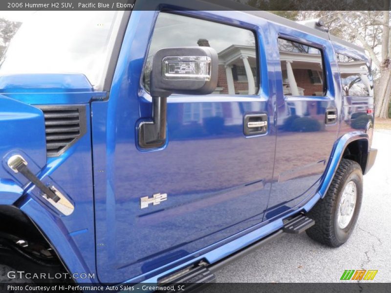 Pacific Blue / Ebony 2006 Hummer H2 SUV