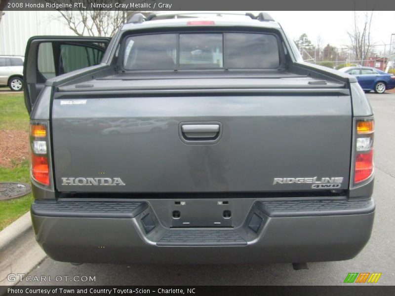 Nimbus Gray Metallic / Gray 2008 Honda Ridgeline RTL