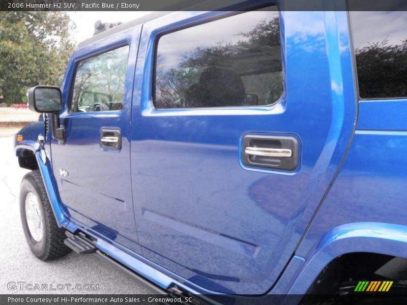 Pacific Blue / Ebony 2006 Hummer H2 SUV