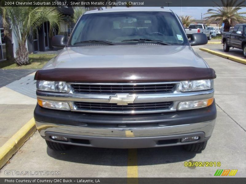 Silver Birch Metallic / Gray/Dark Charcoal 2004 Chevrolet Suburban 1500 LT