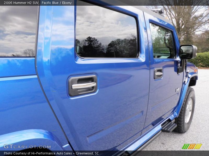 Pacific Blue / Ebony 2006 Hummer H2 SUV