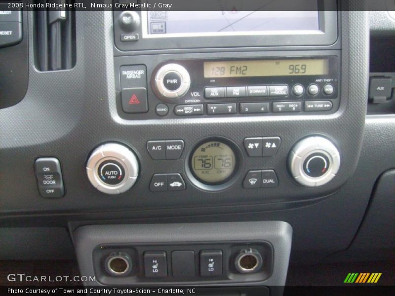 Nimbus Gray Metallic / Gray 2008 Honda Ridgeline RTL