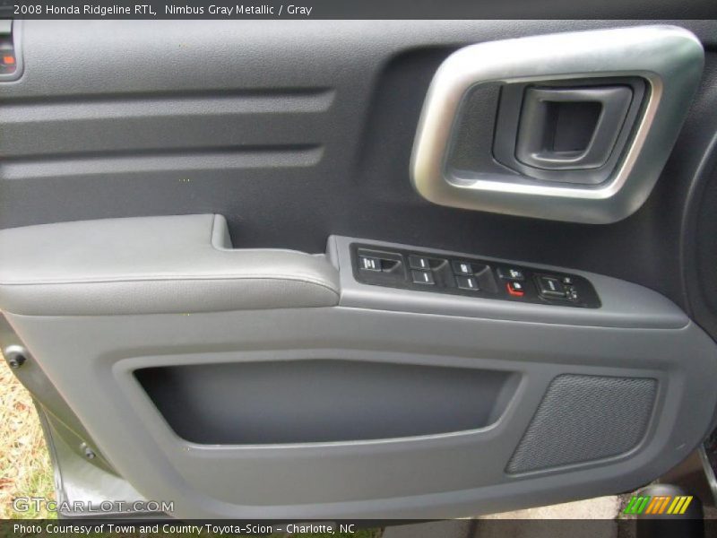 Nimbus Gray Metallic / Gray 2008 Honda Ridgeline RTL