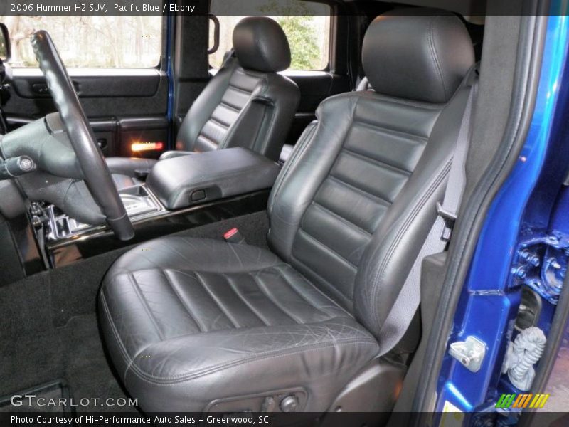 Pacific Blue / Ebony 2006 Hummer H2 SUV