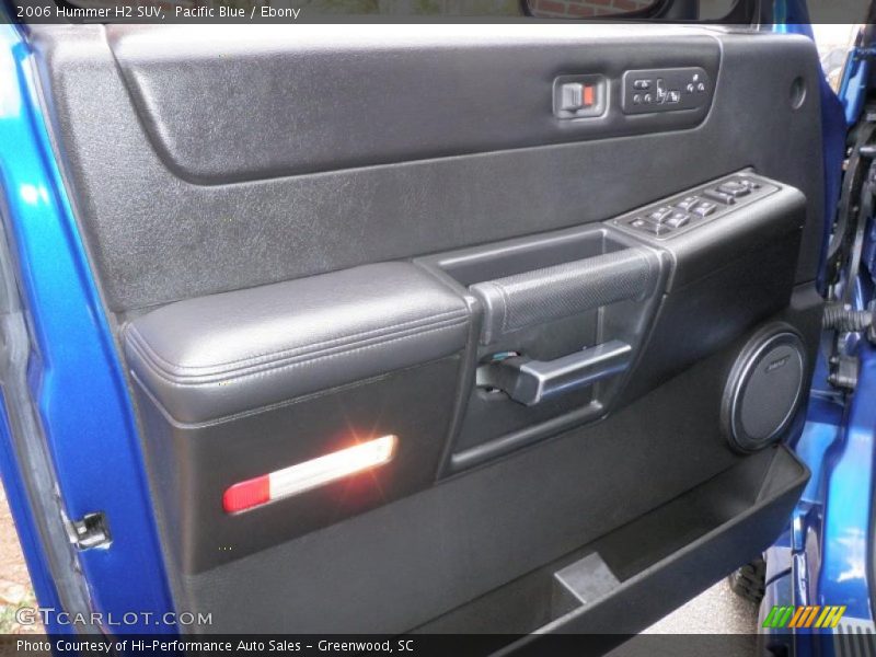 Pacific Blue / Ebony 2006 Hummer H2 SUV