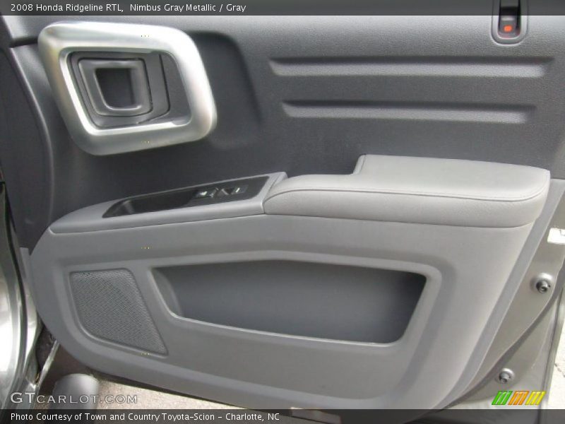 Nimbus Gray Metallic / Gray 2008 Honda Ridgeline RTL