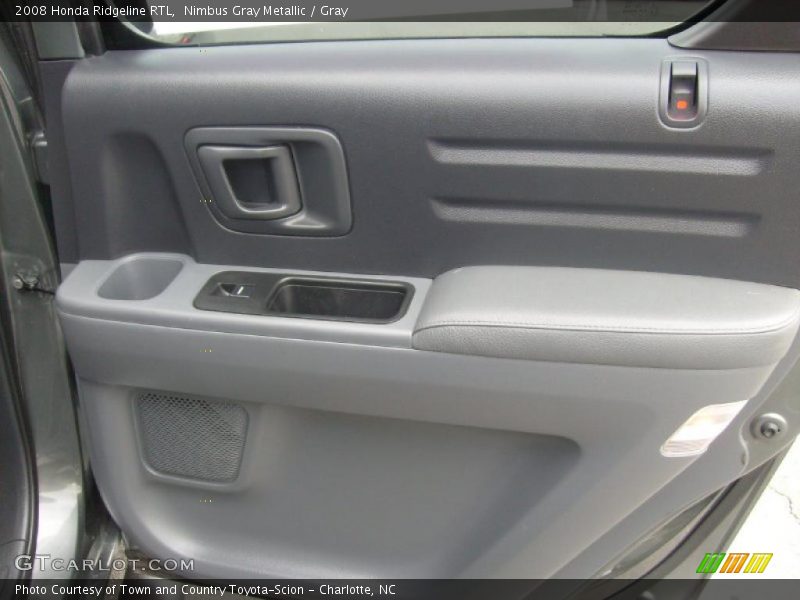 Nimbus Gray Metallic / Gray 2008 Honda Ridgeline RTL