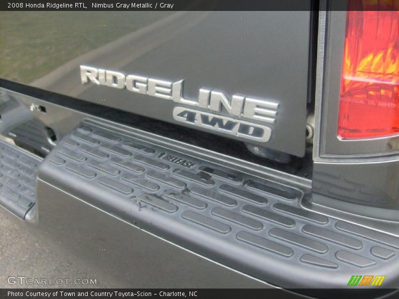 Nimbus Gray Metallic / Gray 2008 Honda Ridgeline RTL