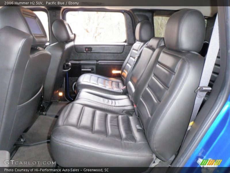 Pacific Blue / Ebony 2006 Hummer H2 SUV