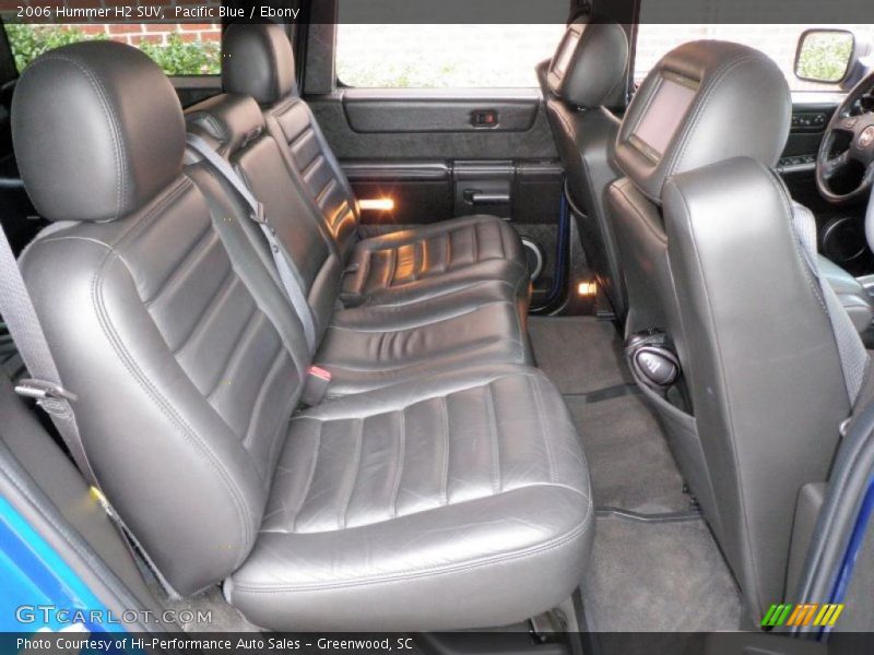 Pacific Blue / Ebony 2006 Hummer H2 SUV