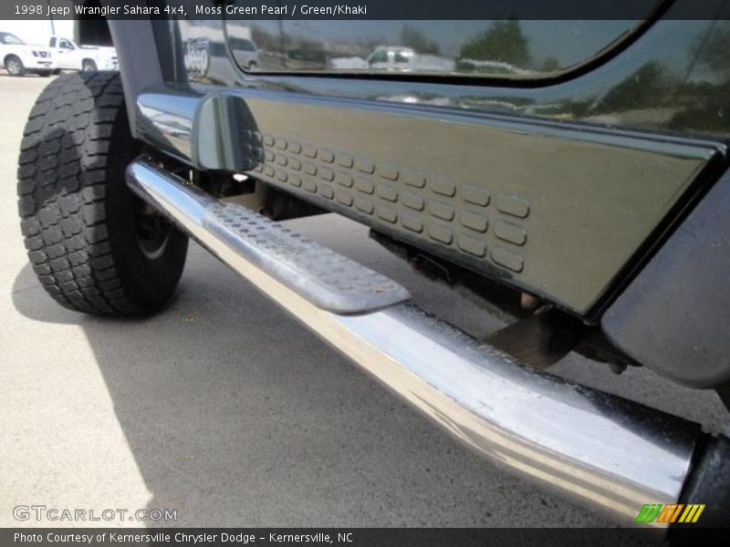 Moss Green Pearl / Green/Khaki 1998 Jeep Wrangler Sahara 4x4