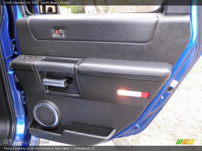 Pacific Blue / Ebony 2006 Hummer H2 SUV