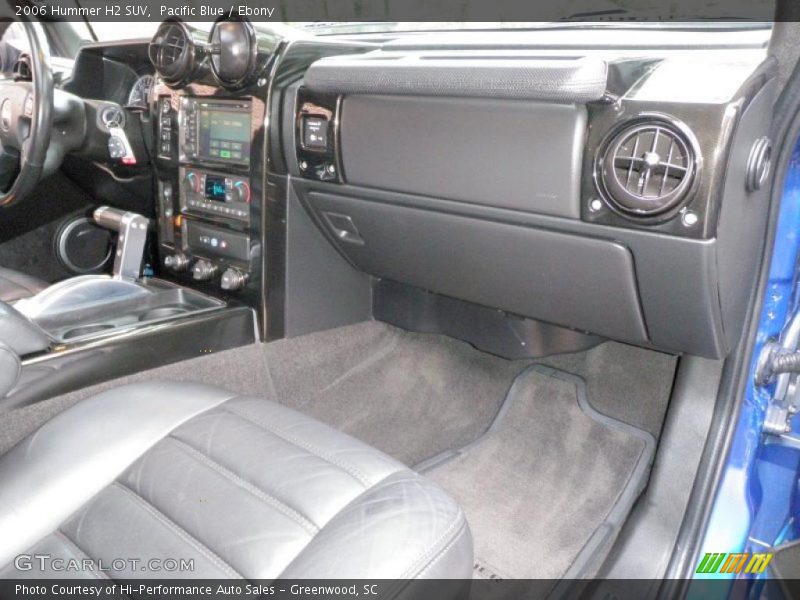 Pacific Blue / Ebony 2006 Hummer H2 SUV