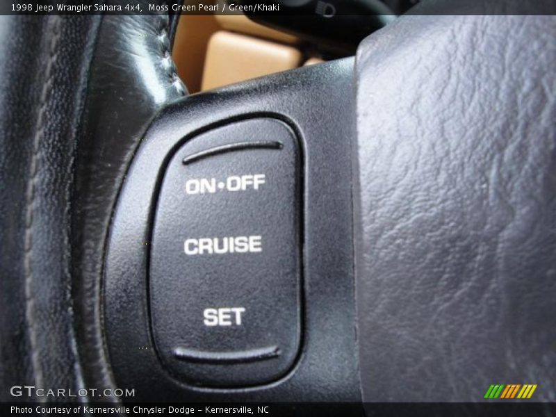 Moss Green Pearl / Green/Khaki 1998 Jeep Wrangler Sahara 4x4